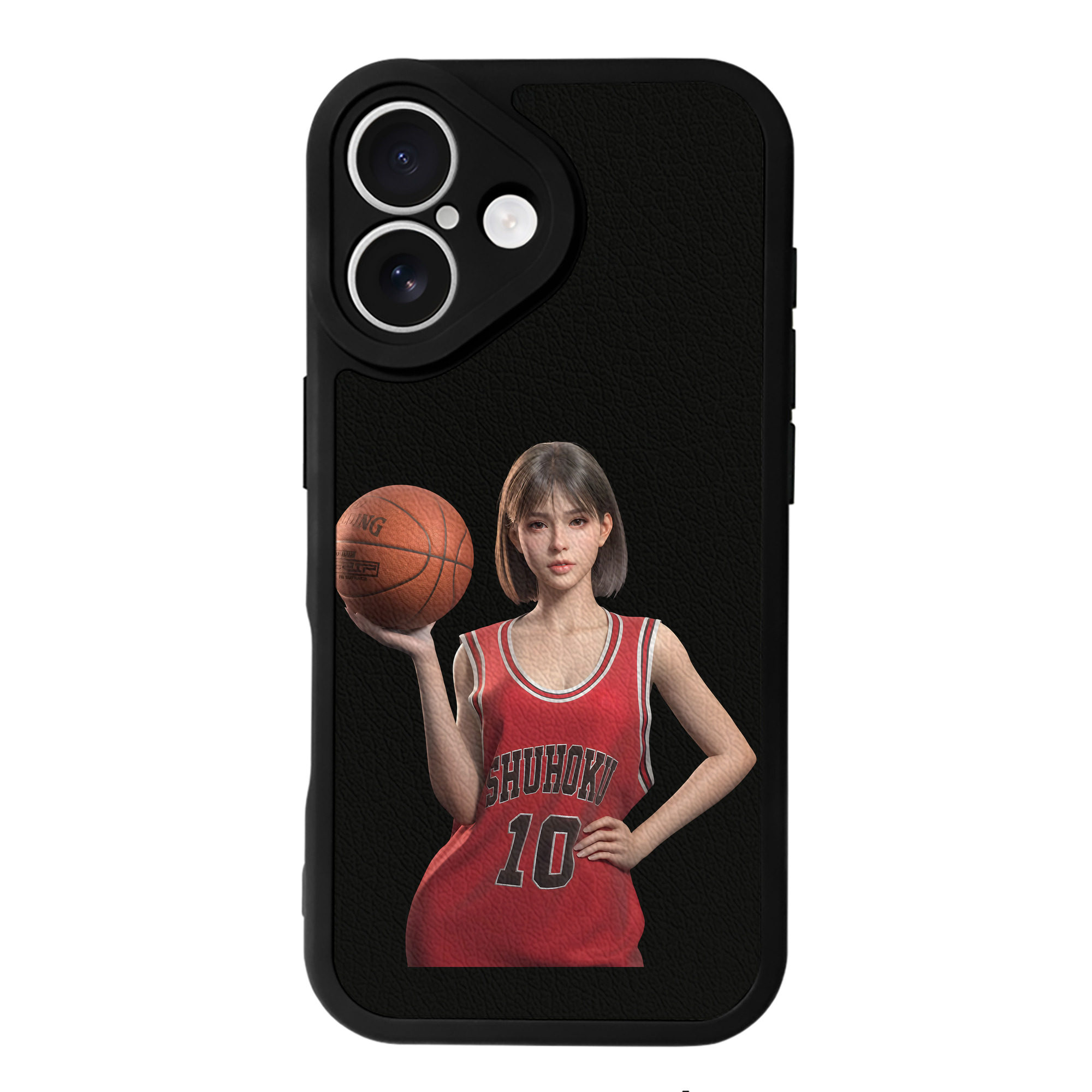 （画像用） SLAM DUNK／スラムダンク 【iPhone 16シリーズ対応】シリコンスマホケース（レザー調） 材質：シリコン